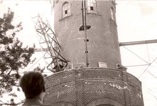 Wieża Bismarka, zdj. przekazała Biblioteka Miejska w Mrągowie