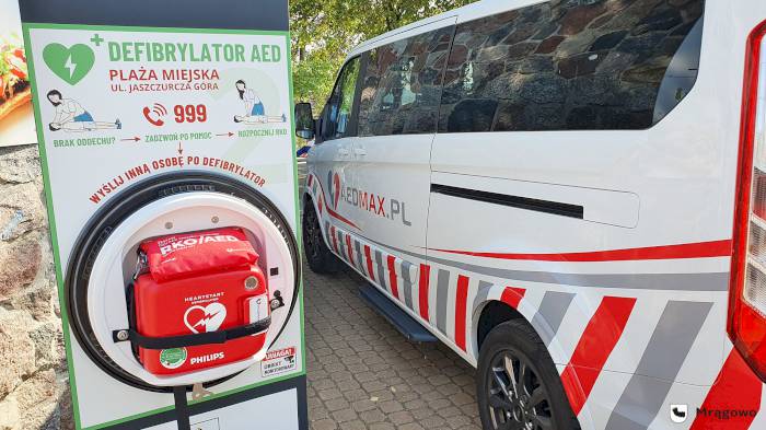 AED na terenie Mrągowa