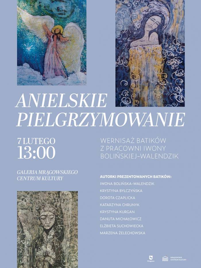WYSTAWA BATIKÓW anielskie pielgrzymowanie