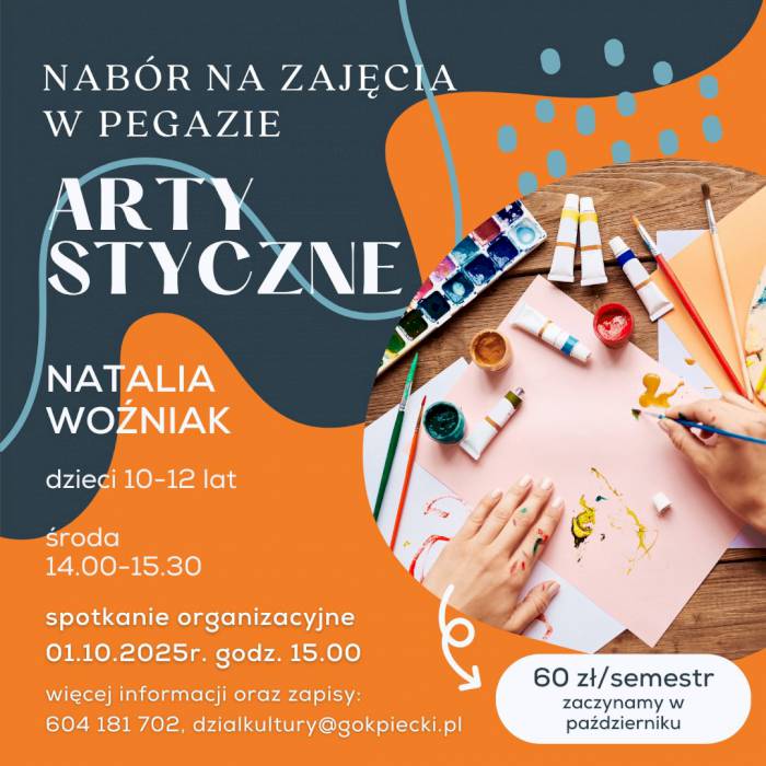 Warsztaty artystyczne w Pegazie