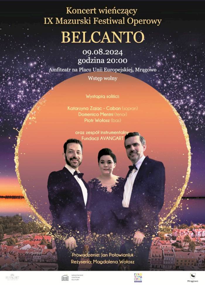 KONCERT IX Mazurskiego Festiwalu Operowego BELCANTO