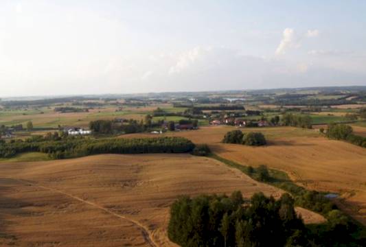 Mrągowo i okolice z lotu ptaka, fot. Natalia Koptas