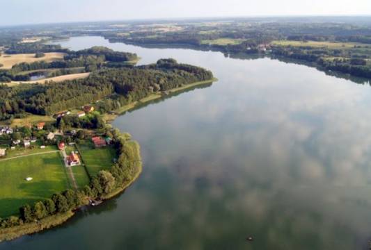 Mrągowo i okolice z lotu ptaka, fot. Natalia Koptas