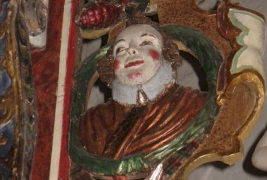 Wizerunek króla szwedzkiego Gustawa II Adolfa.