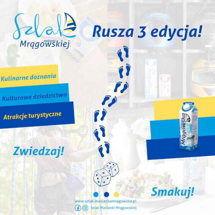 Szlak Maślanki Mrągowskiej. Rusza trzecia edycja wakacyjnej gry!