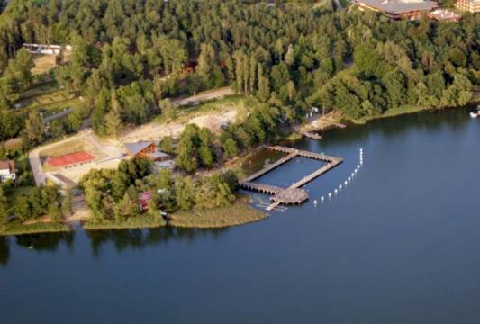 Mrągowo i okolice z lotu ptaka, fot. Natalia Koptas