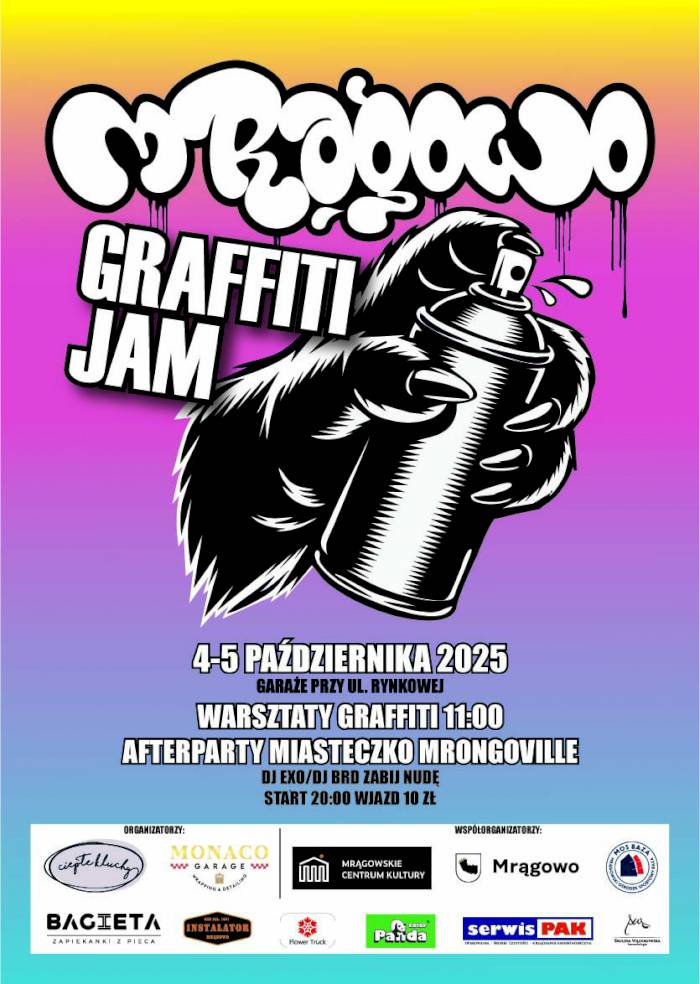 Mrągowo Graffiti Jam 2025