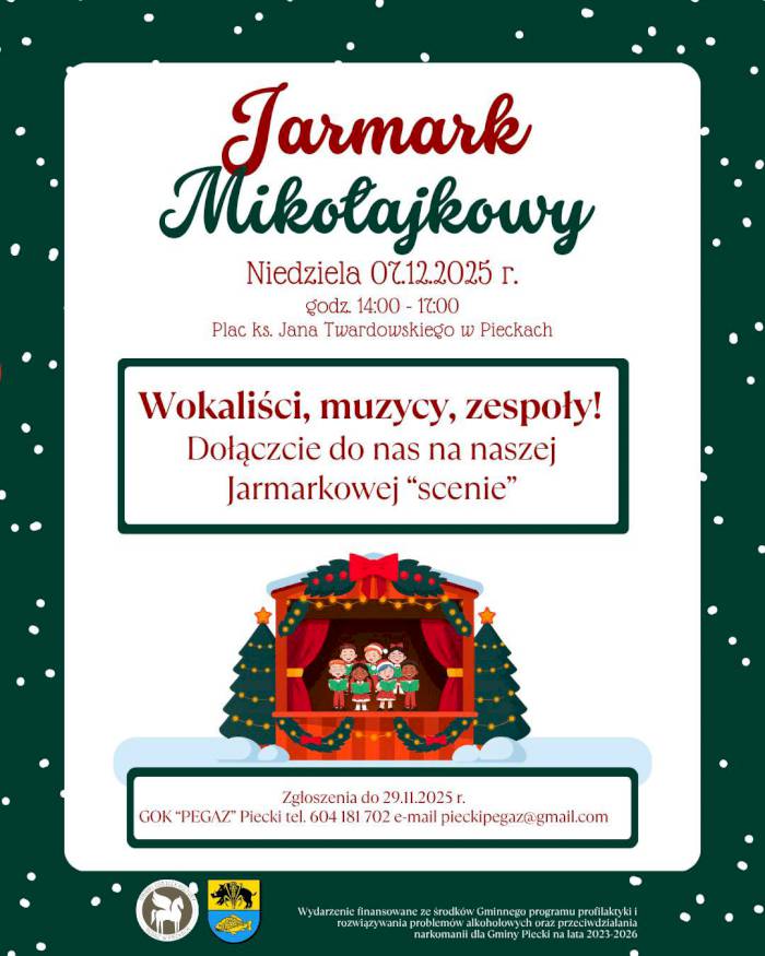 Muzycy, wokaliści, zespoły – szukamy Was!