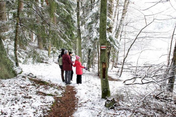Rajd pieszy szlakiem pięciu jezior