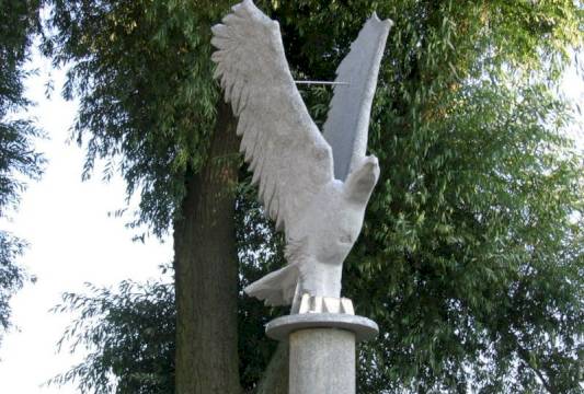 Rzeźba przy Pl. Unii Europejskiej, foto Beata Gida