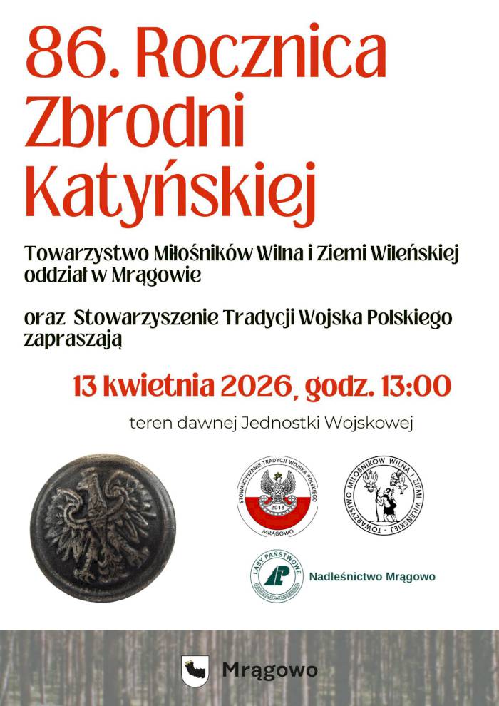 86. Rocznica Zbrodni Katyńskiej