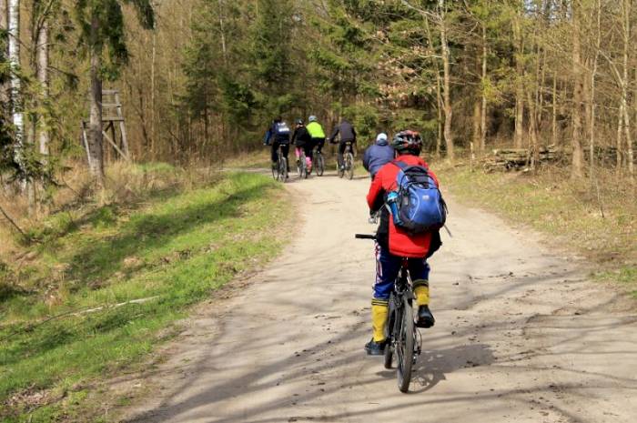 Rajd rowerowy Lasami Sorkwickimi