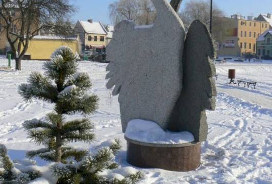 Rzeźby nad jeziorkiem Magistrackim, foto Beata Gida