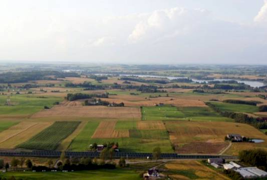 Mrągowo i okolice z lotu ptaka, fot. Natalia Koptas