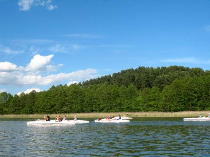 Spływ kajakowy rzeką Dajną