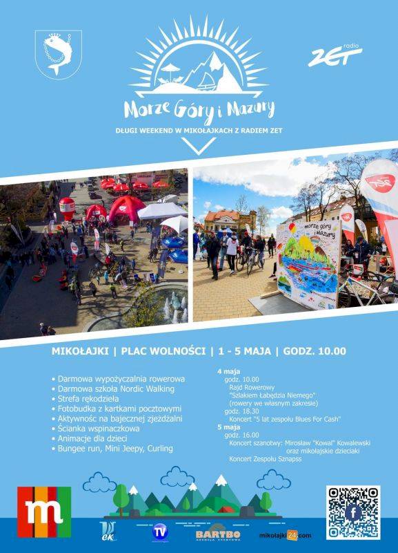 Majówka w Mikołajkach