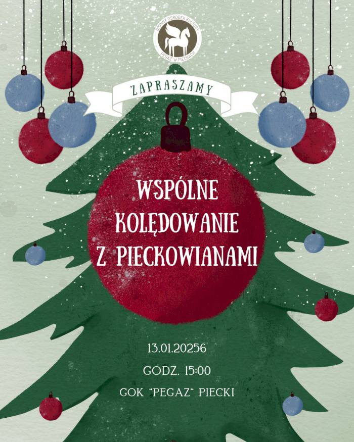Wspólne kolędowanie z zespołem Pieckowianie