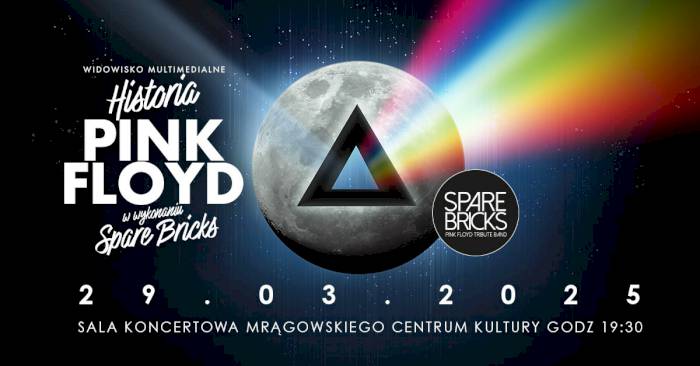 Muzyka PINK FLOYD - koncert w Mrągowie