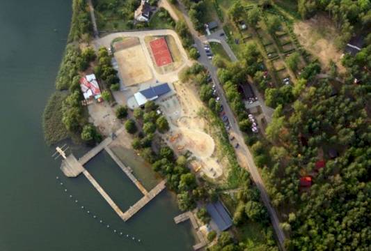 Mrągowo i okolice z lotu ptaka, fot. Natalia Koptas