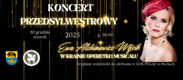 Koncert przedsylwestrowy w Pieckach