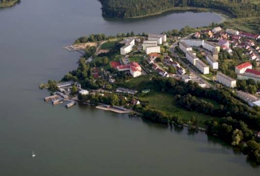 Mrągowo i okolice z lotu ptaka, fot. Natalia Koptas