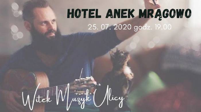 Witek Muzyk Ulicy w Mrągowie