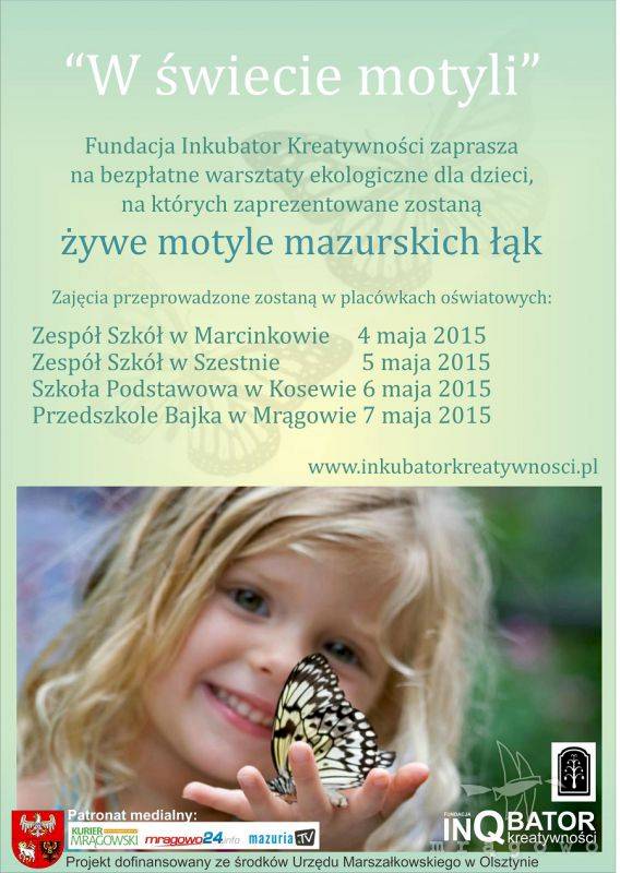 W świecie motyli - warsztaty ekologiczne dla dzieci