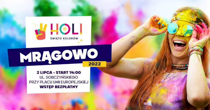 Holi Święto Kolorów w Mrągowie