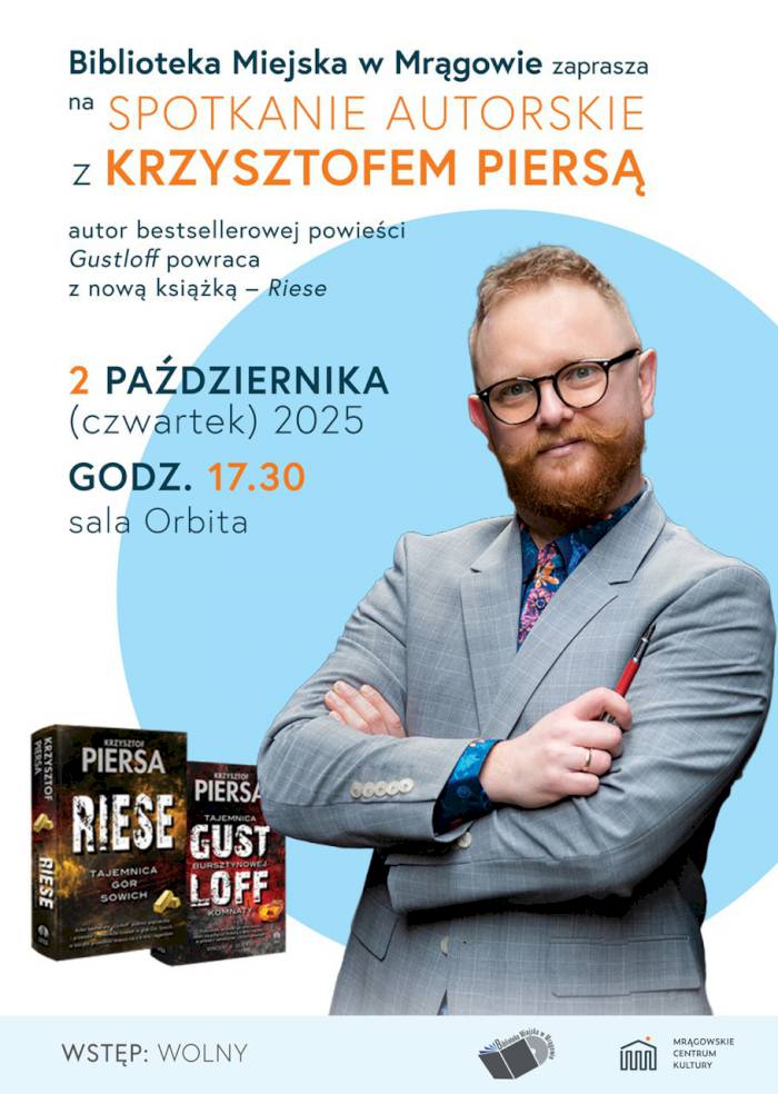 Spotkanie autorskie z Krzysztofem Piersą