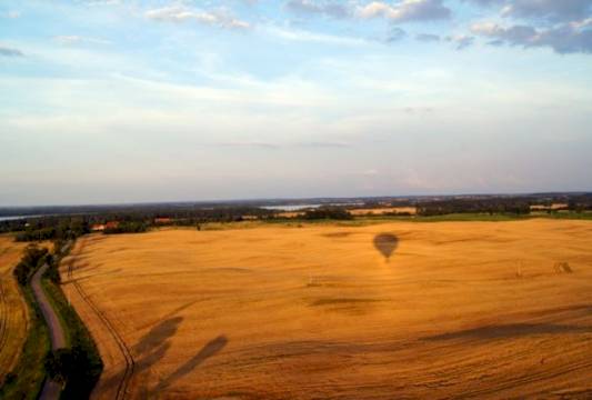 Mrągowo i okolice z lotu ptaka, fot. Natalia Koptas