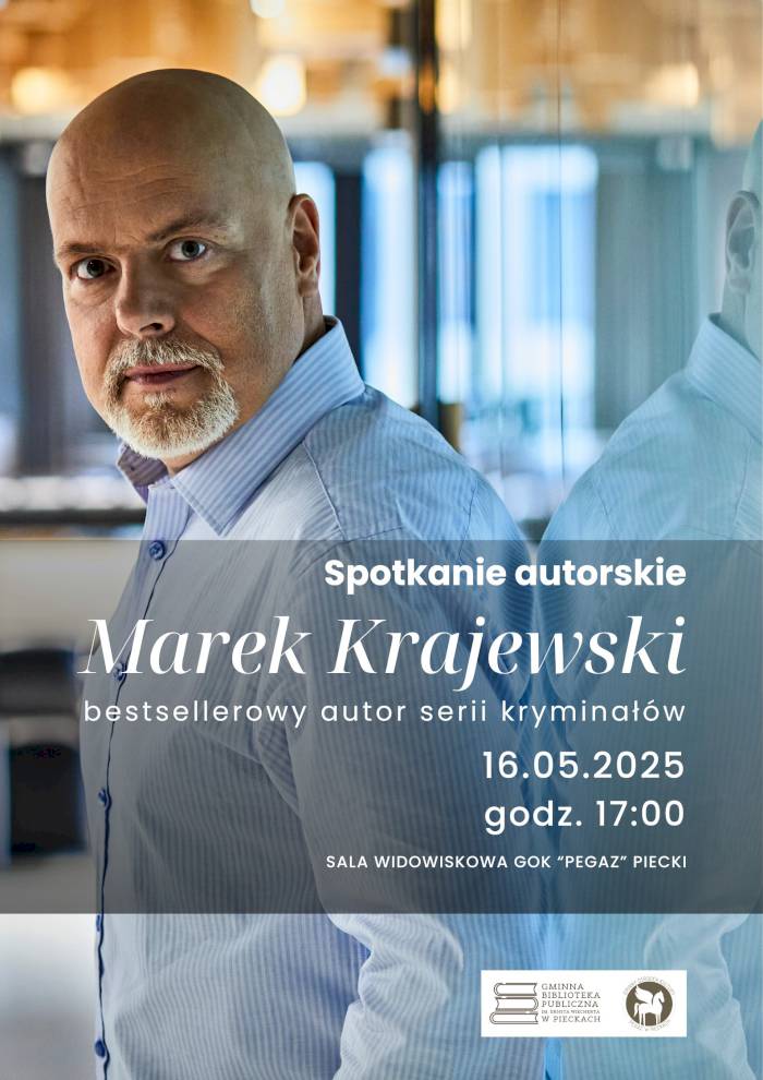 Spotkanie autorskie z Markiem Krajewskim – mistrzem retro kryminału