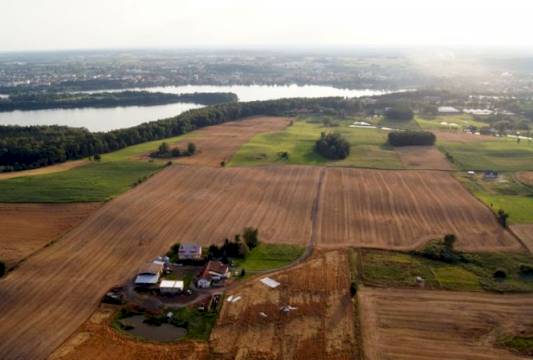 Mrągowo i okolice z lotu ptaka, fot. Natalia Koptas