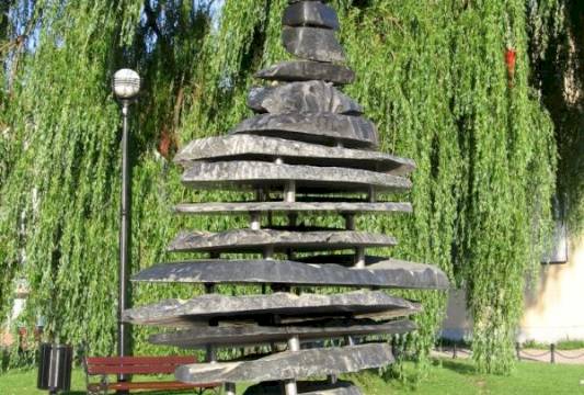 Rzeźba nad jeziorkiem Magistrackim, foto Beata Gida