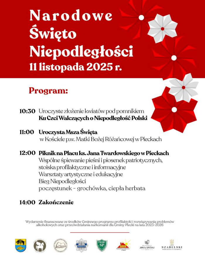 Obchody Święta Niepodległości w Pieckach