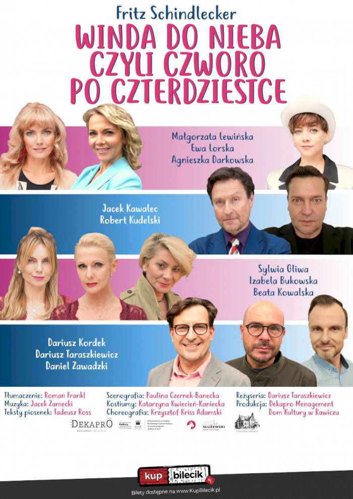 Winda do nieba, czyli czworo po czterdziestce