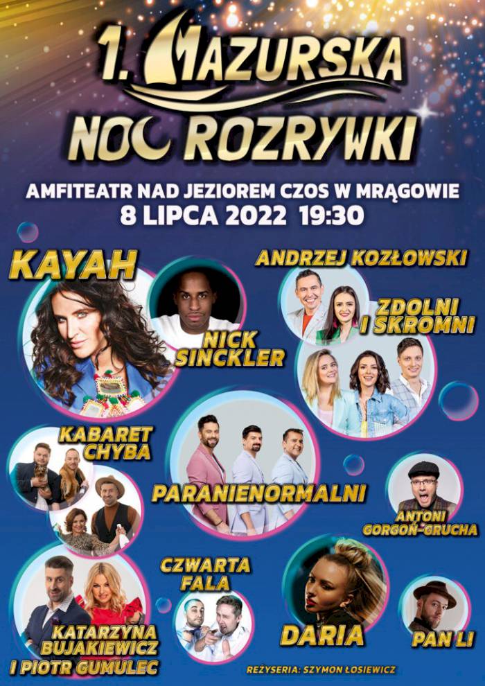 Mazurska Noc Rozrywki ODWOŁANA