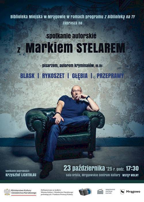 Spotkanie autorskie z Markiem Stelarem