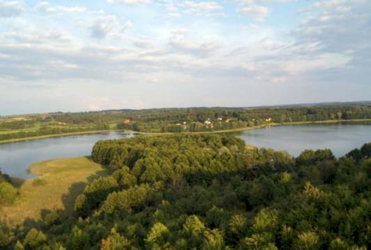 Mrągowo i okolice z lotu ptaka, fot. Natalia Koptas