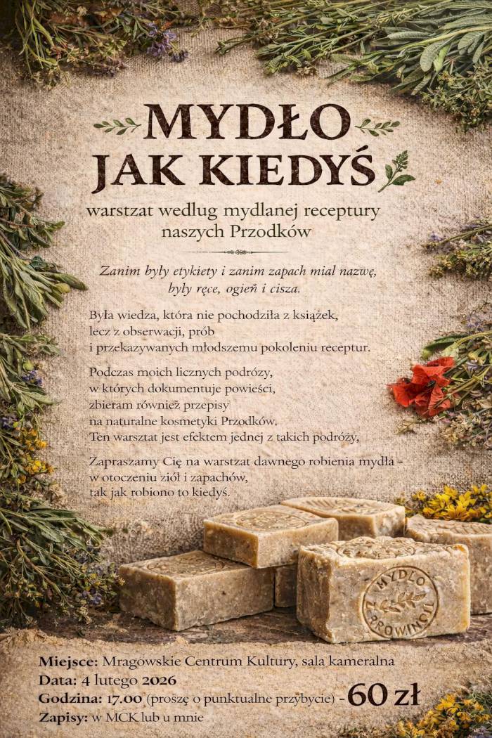 Artystyczyna Środa - MYDŁO JAK KIEDYŚ