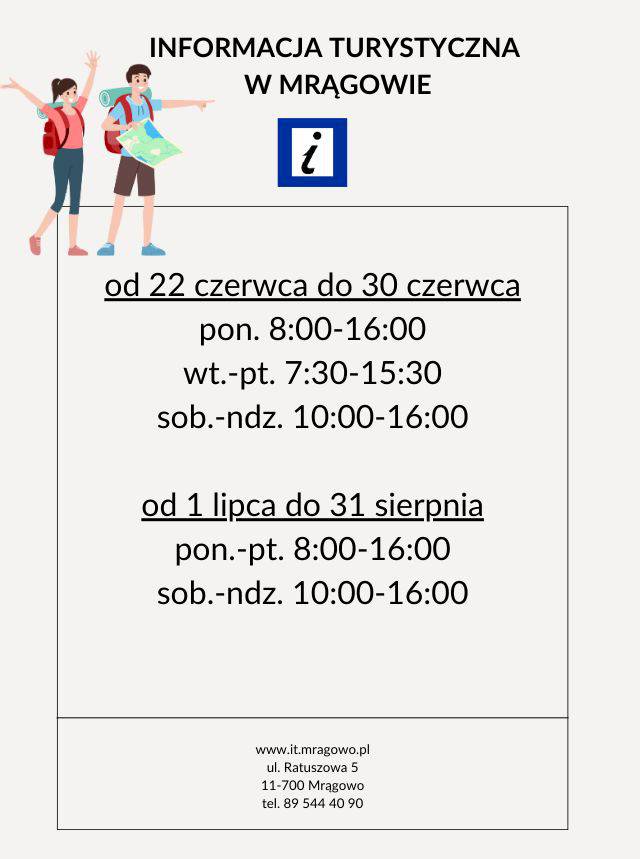 Zmiana godzin pracy IT Mrągowo