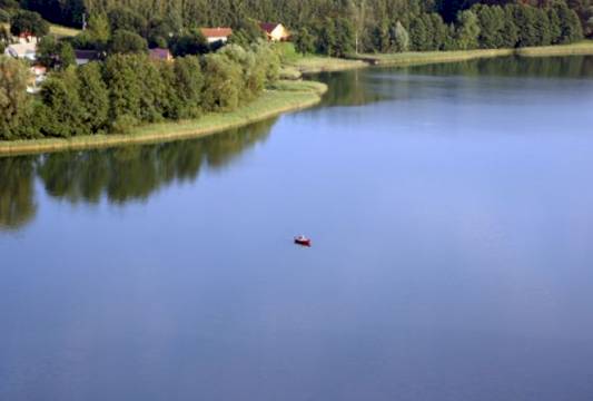 Mrągowo i okolice z lotu ptaka, fot. Natalia Koptas
