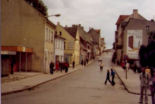 ul. Warszawska 1968 r., zdj. przekazała Urszula Kuchcińska