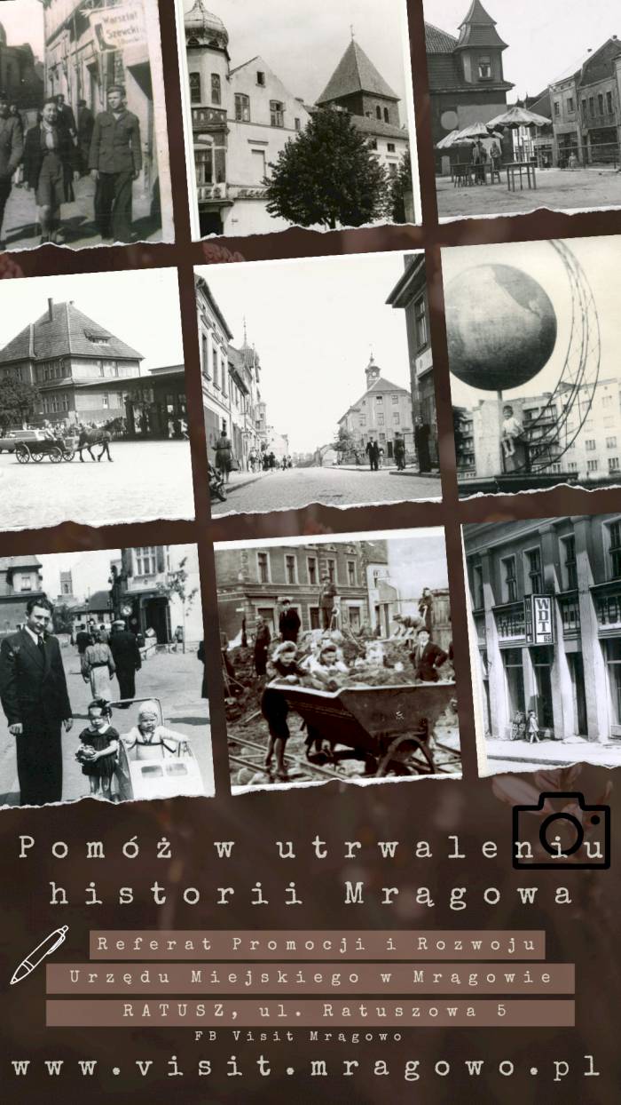 Zbieramy powojenne zdjęcia Mrągowa