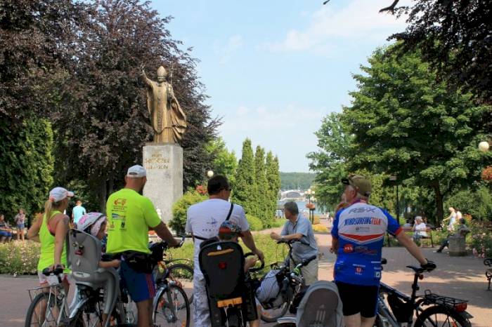 Mrągowo przesiada się na rower