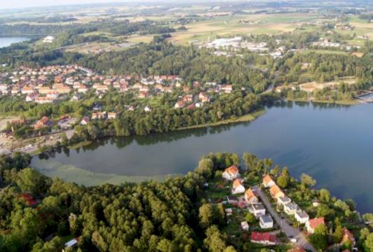 Mrągowo i okolice z lotu ptaka, fot. Natalia Koptas