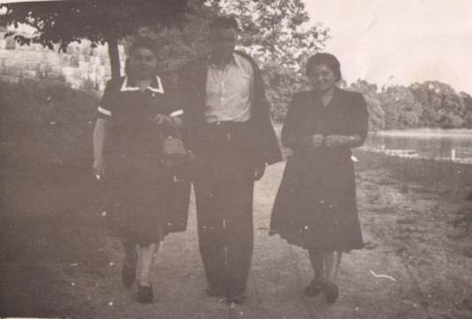 Promenada w miejscu obecnej plaży miejsckiej, zdj. dostarczył Arkadiusz Figura