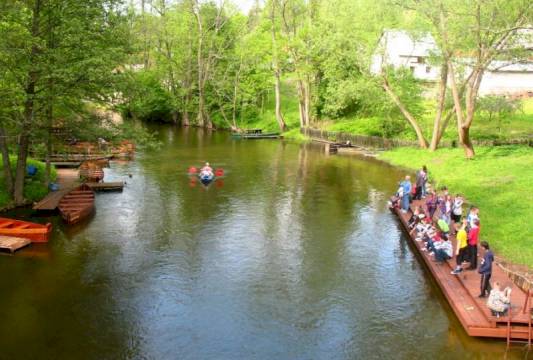 Rzeka Krutynia, foto Robert Wróbel