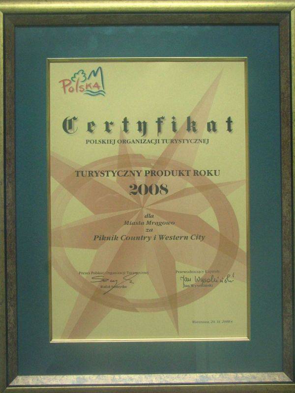 Certyfikaty na wielkiej gali POT