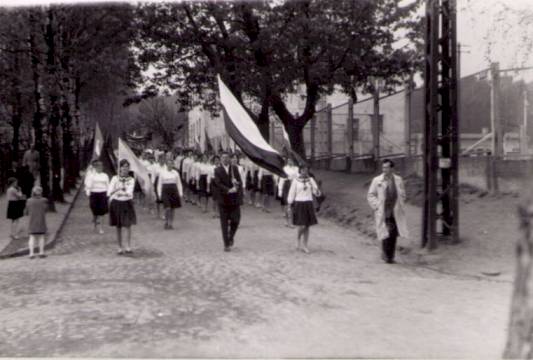 1 maja 1961 rok, zdj. przekazała Biblioteka Miejska w Mrągowie