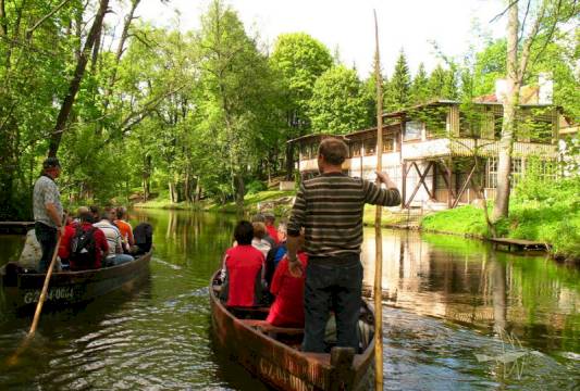 Spływ pychówkami po Krutyni, fot. Robert Wróbel